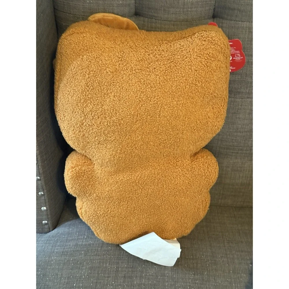 Hello Kitty Gingerbread Pillow Plush Sherpa NWT  15